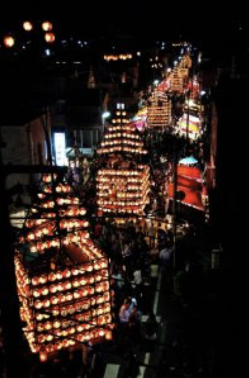 松川町提灯祭り
