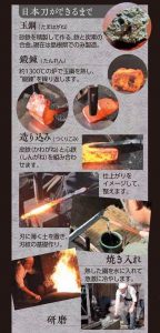 日本刀作刀実演