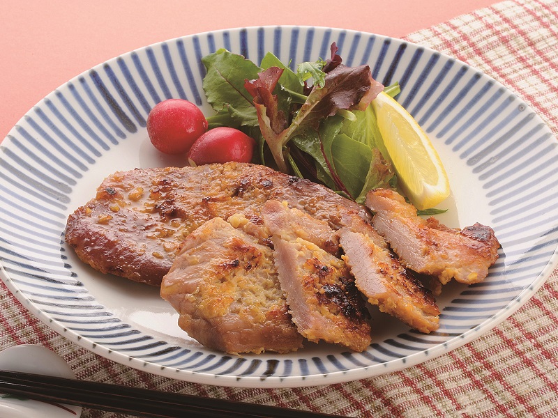 そうすけ漬(うつくしまえごま豚肉の味噌漬)