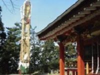信夫山わらじい推奨コース 旧参道を登る