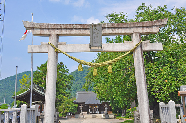 飯坂温泉　飯坂八幡神社