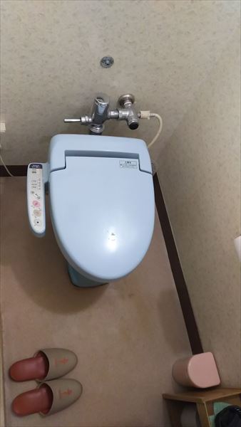トイレ入口1段段差有。
