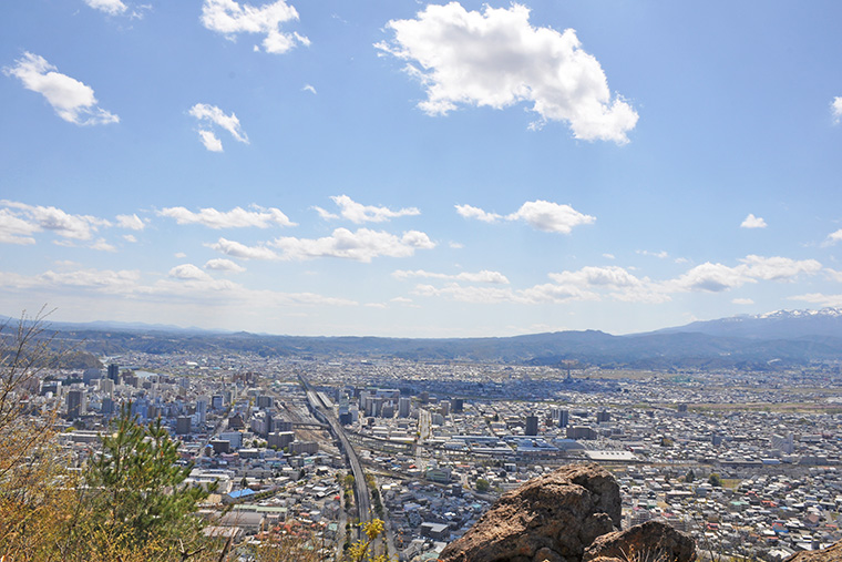 信夫山　福島市　絶景　夜景