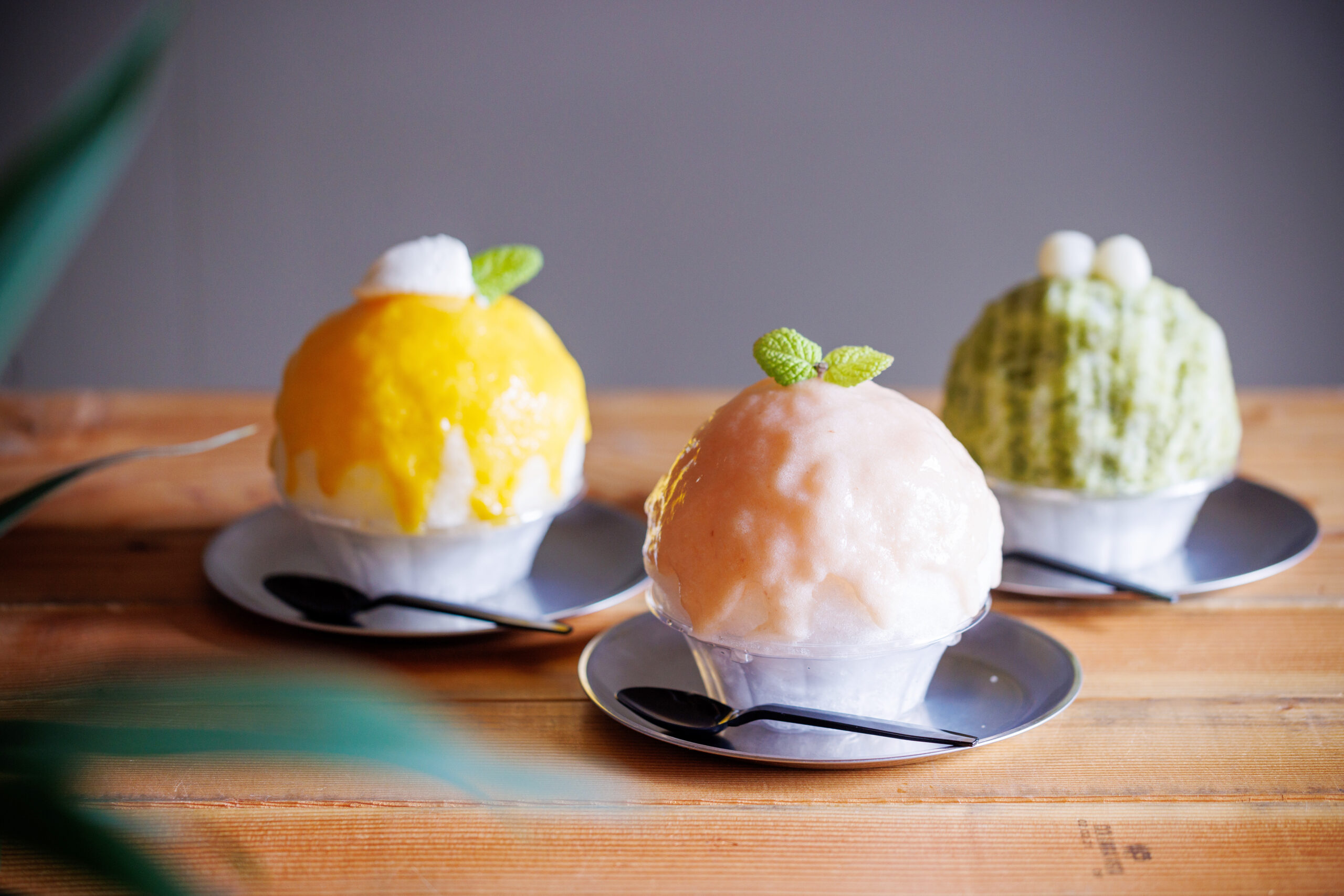 【ピーチホリデイ食レポ】Vol.8　桃を使った3種類のかき氷 by ピーチマンカフェ