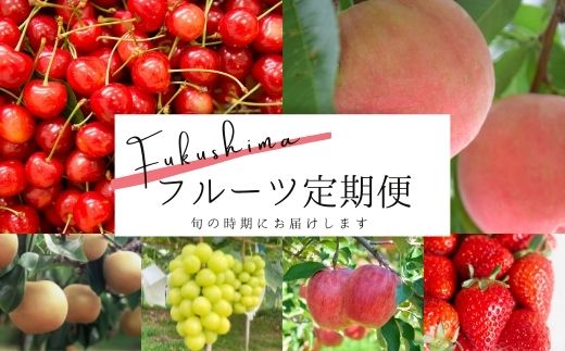 No.2273さくらんぼから始まる果物6品 定期便【2024～25年発送】