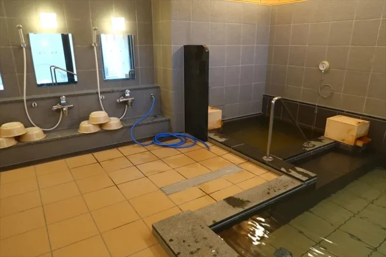 土湯温泉中之湯 浴室