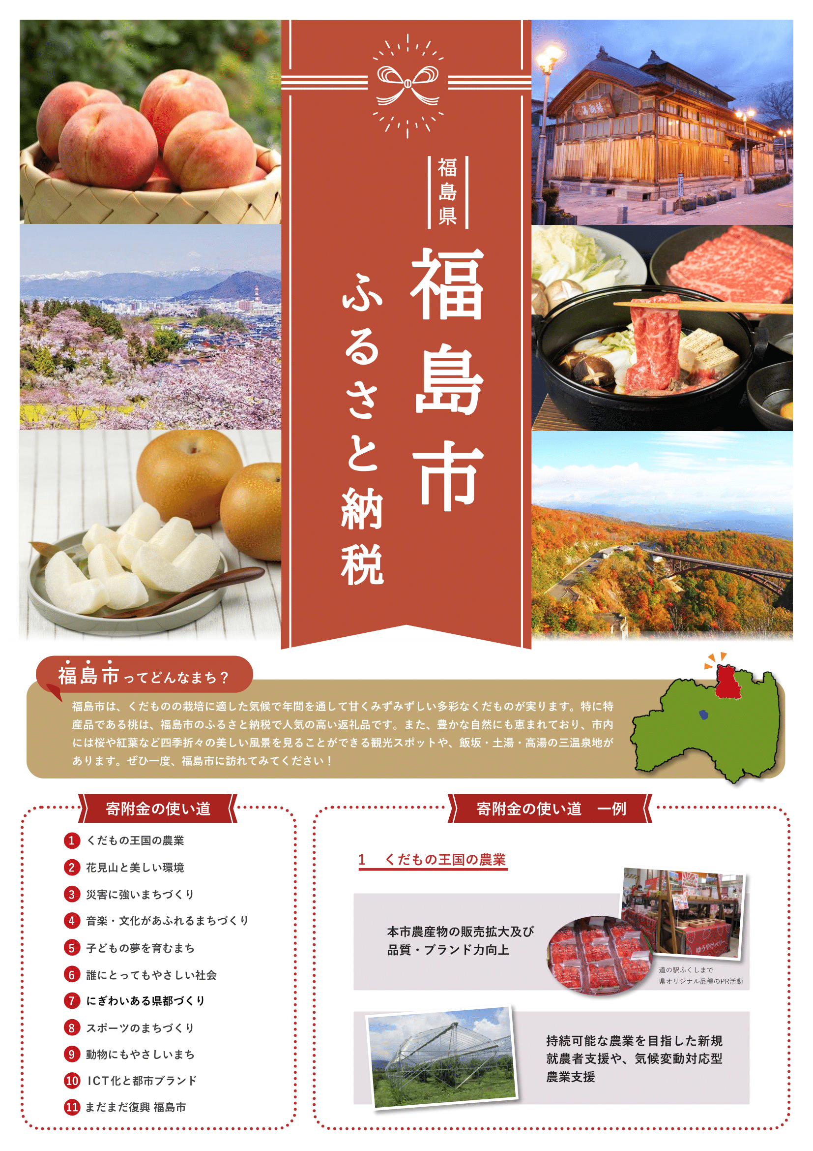 ふるさと納税チラシ