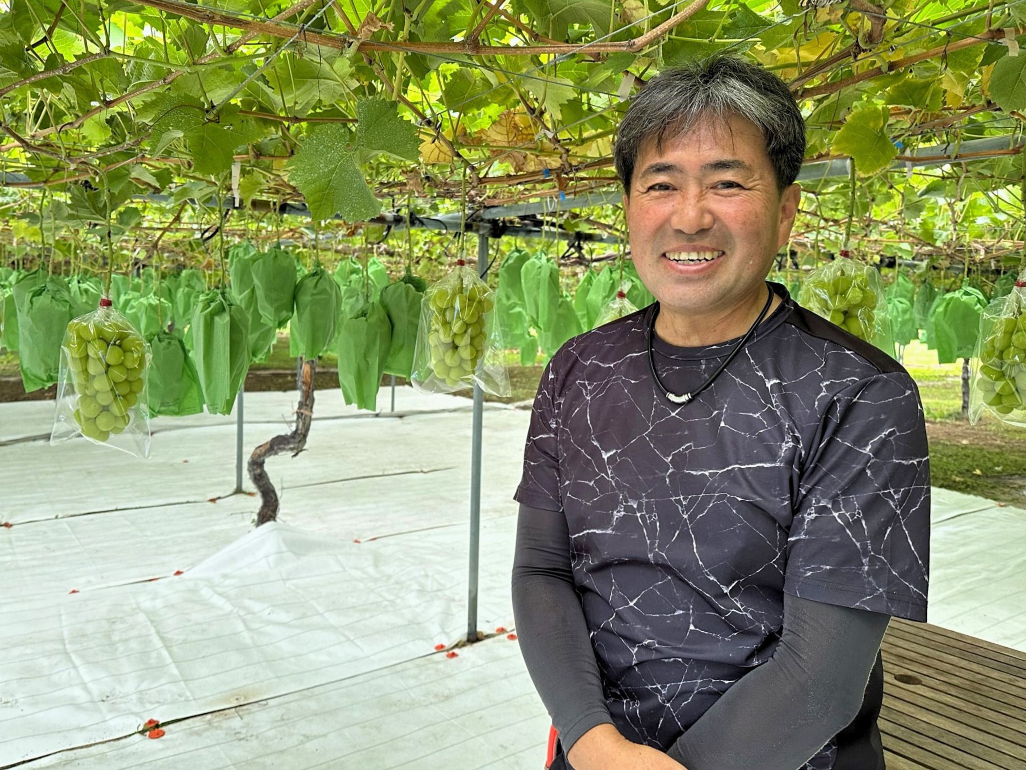 「くるま農園」園主　佐藤孝さん
