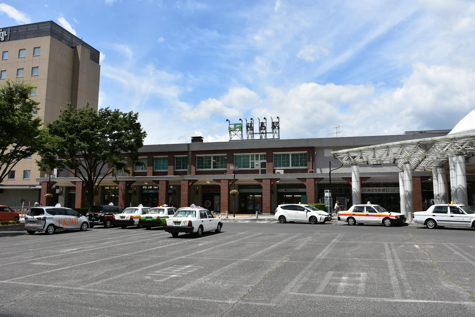 JR福島駅東口の様子(写真提供/JR東日本)