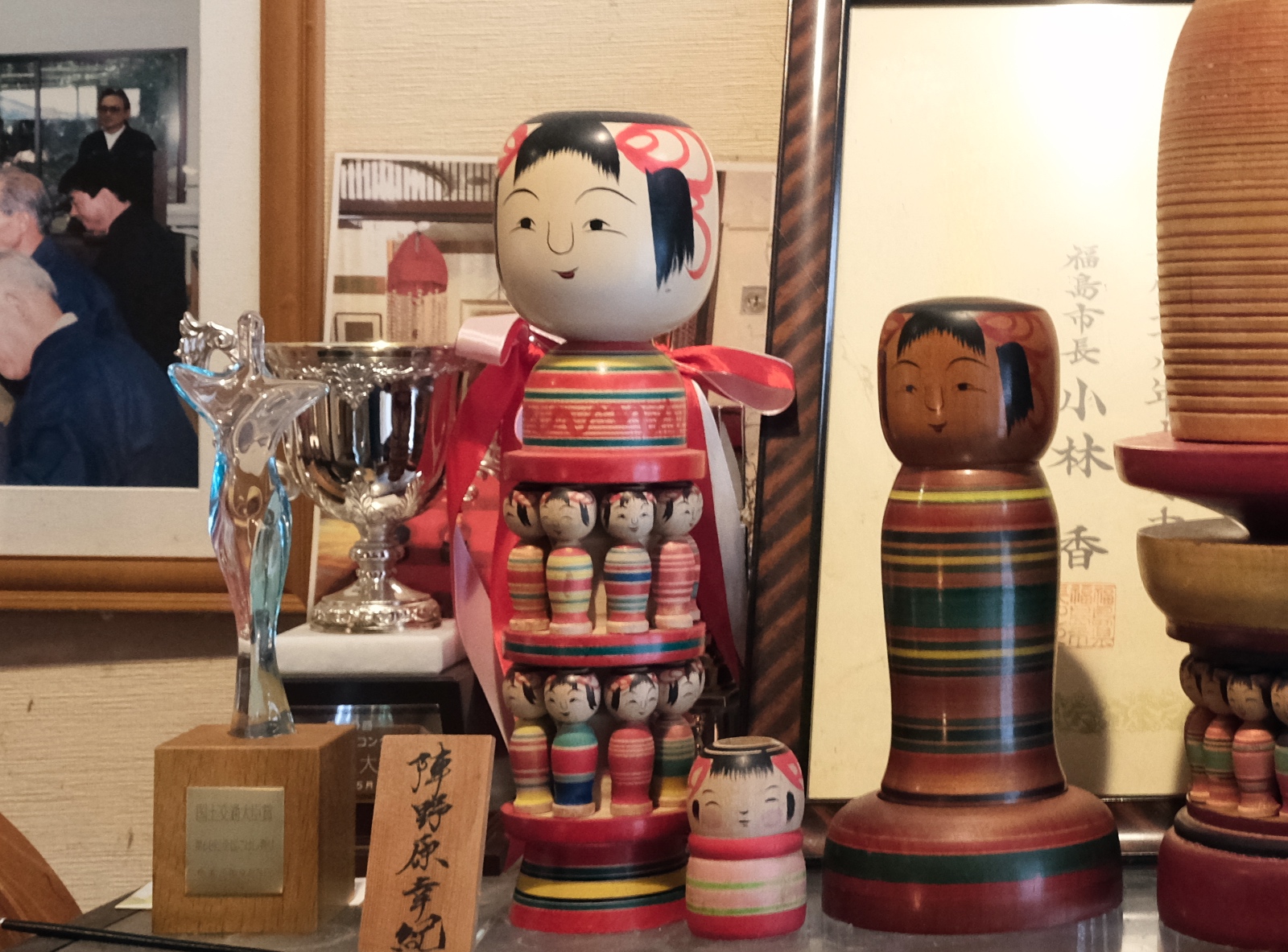 陳野原さんのこけし