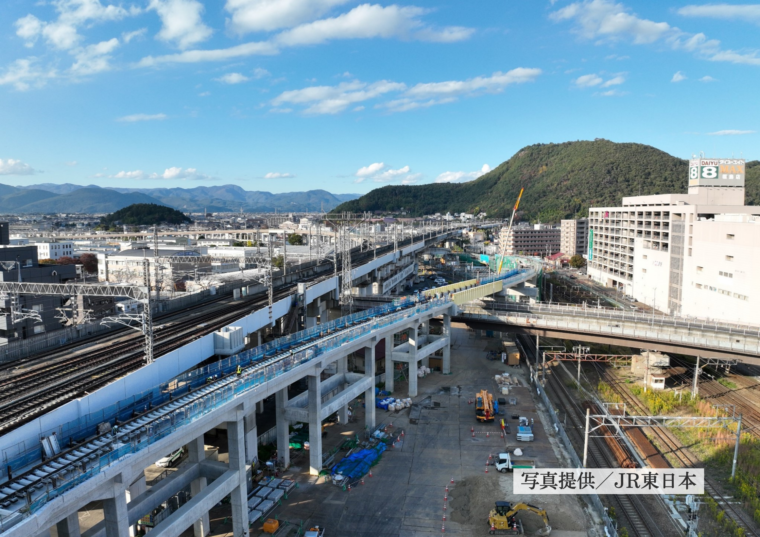 完成は2026年度末！ 山形新幹線アプローチ線の新設で福島駅がますます便利に