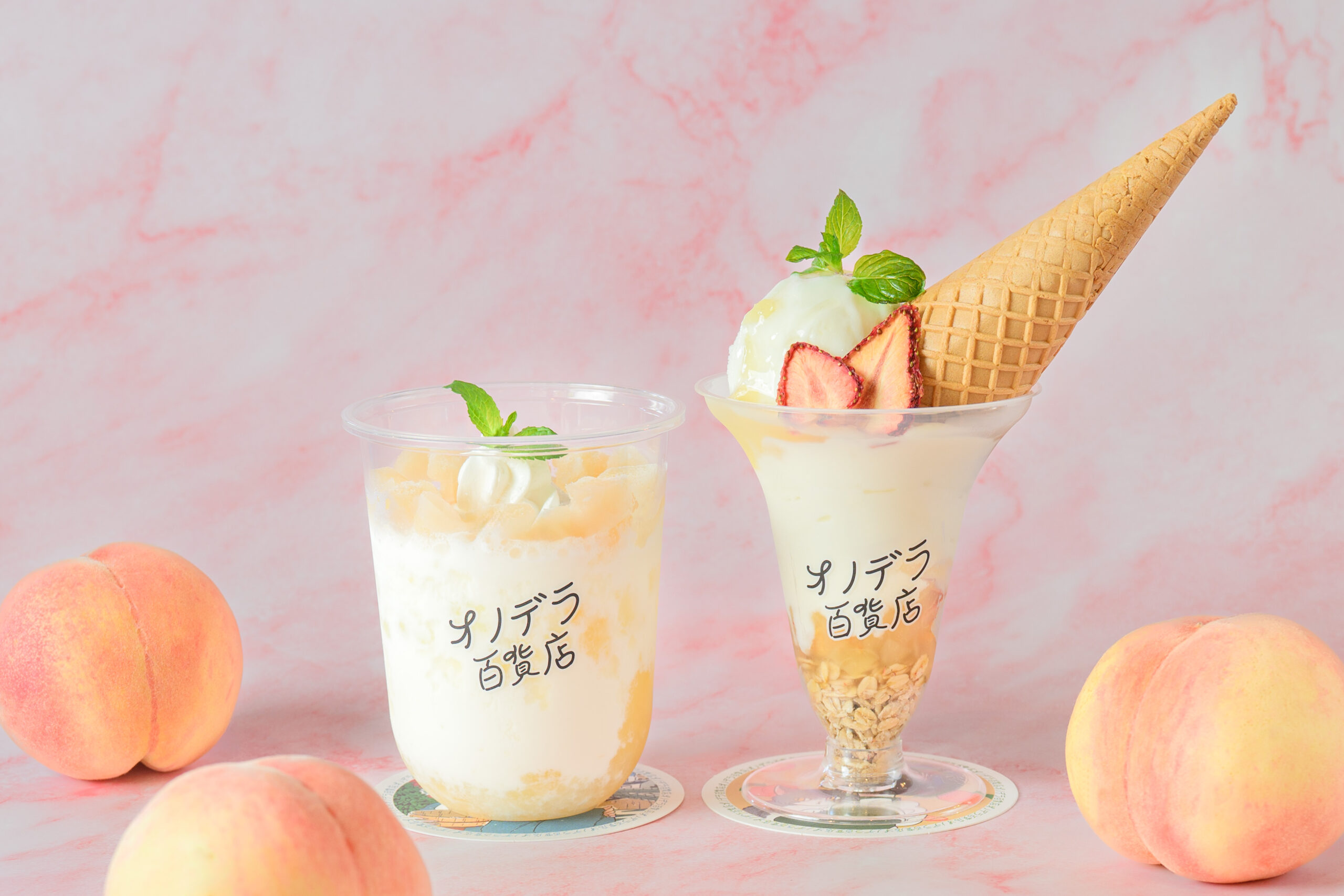 【ピーチホリディ2025】食レポVol.3｜「飯坂パフェ」byオノデラ百貨店