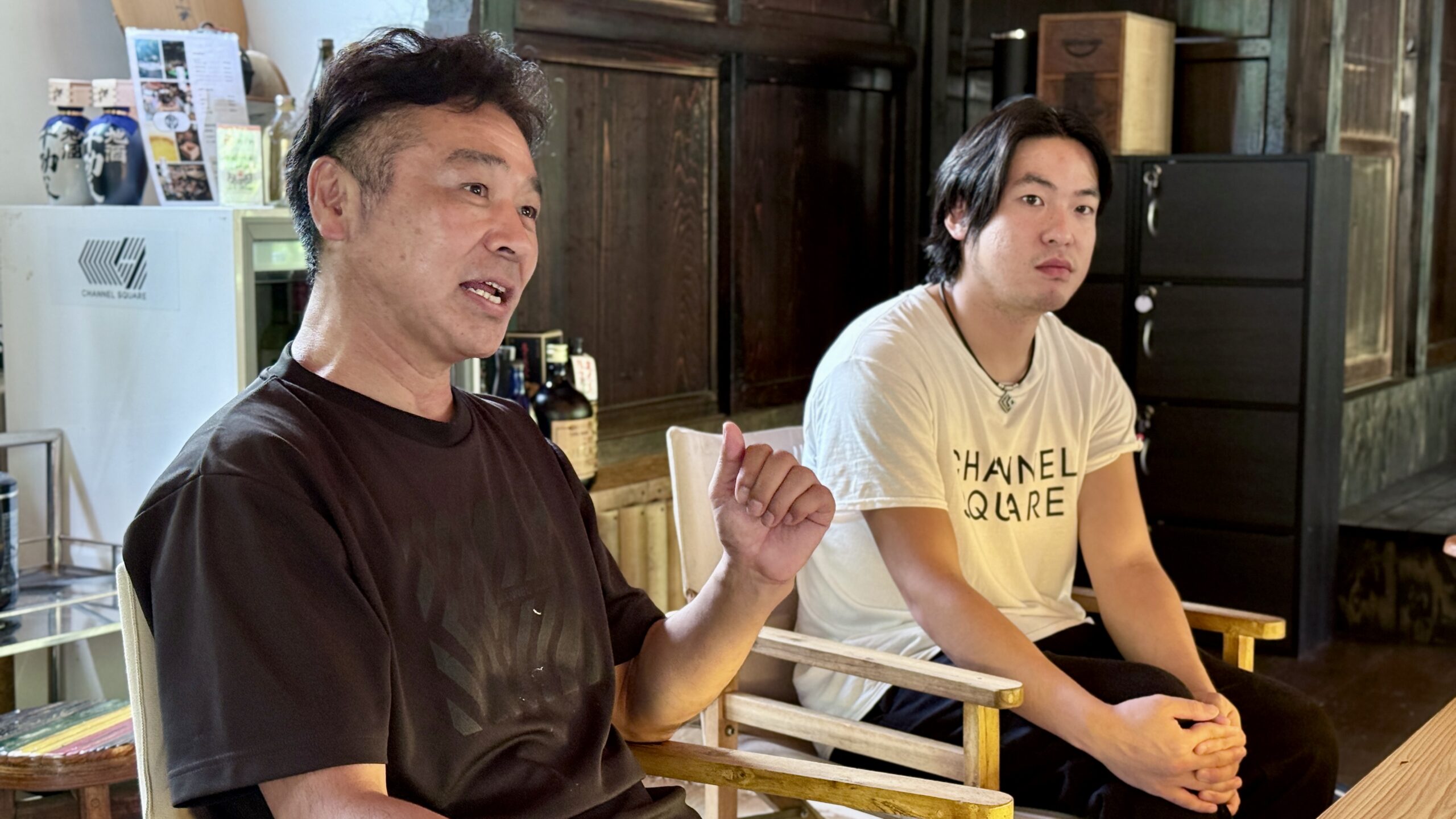 CHANNEL SQUARE・代表の平学(たいら・まなぶ)さんと吉沢奎吾(よしざわ・けいご)さん