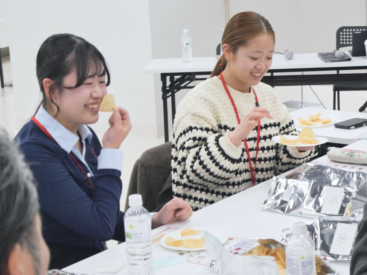 カルビー×福島市ポテトチップス開発ワークショップ