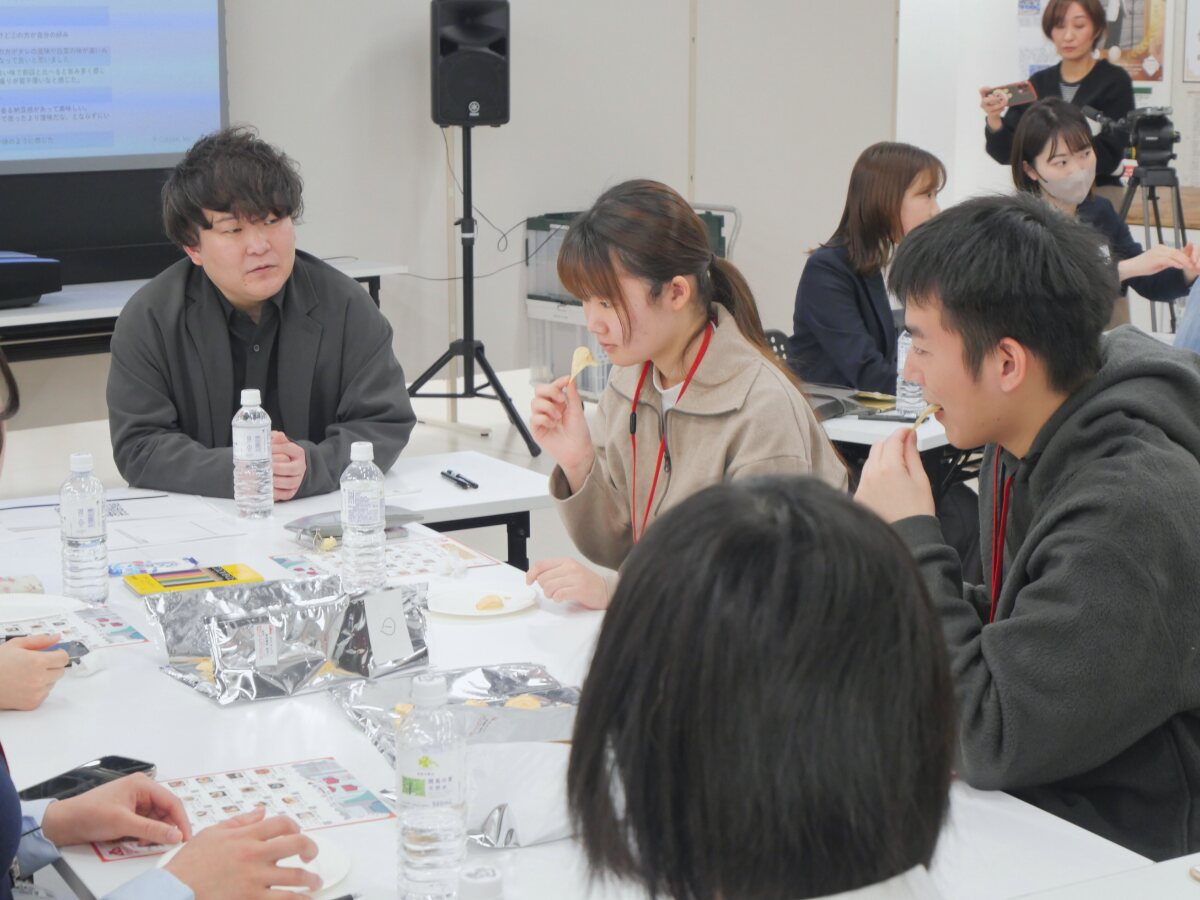 カルビー×福島市ポテトチップス開発ワークショップ