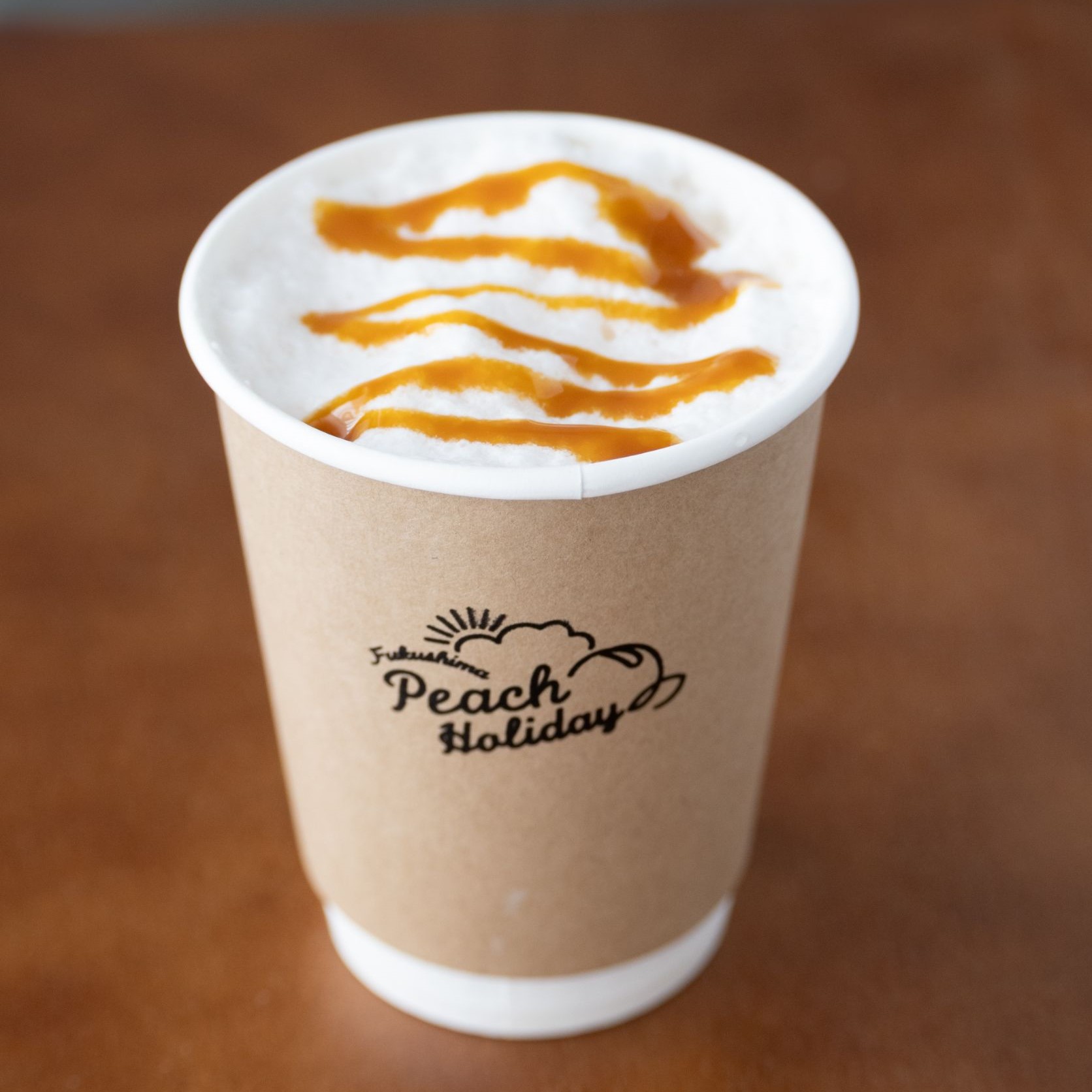 ピーチクリームジンジャーソーダ