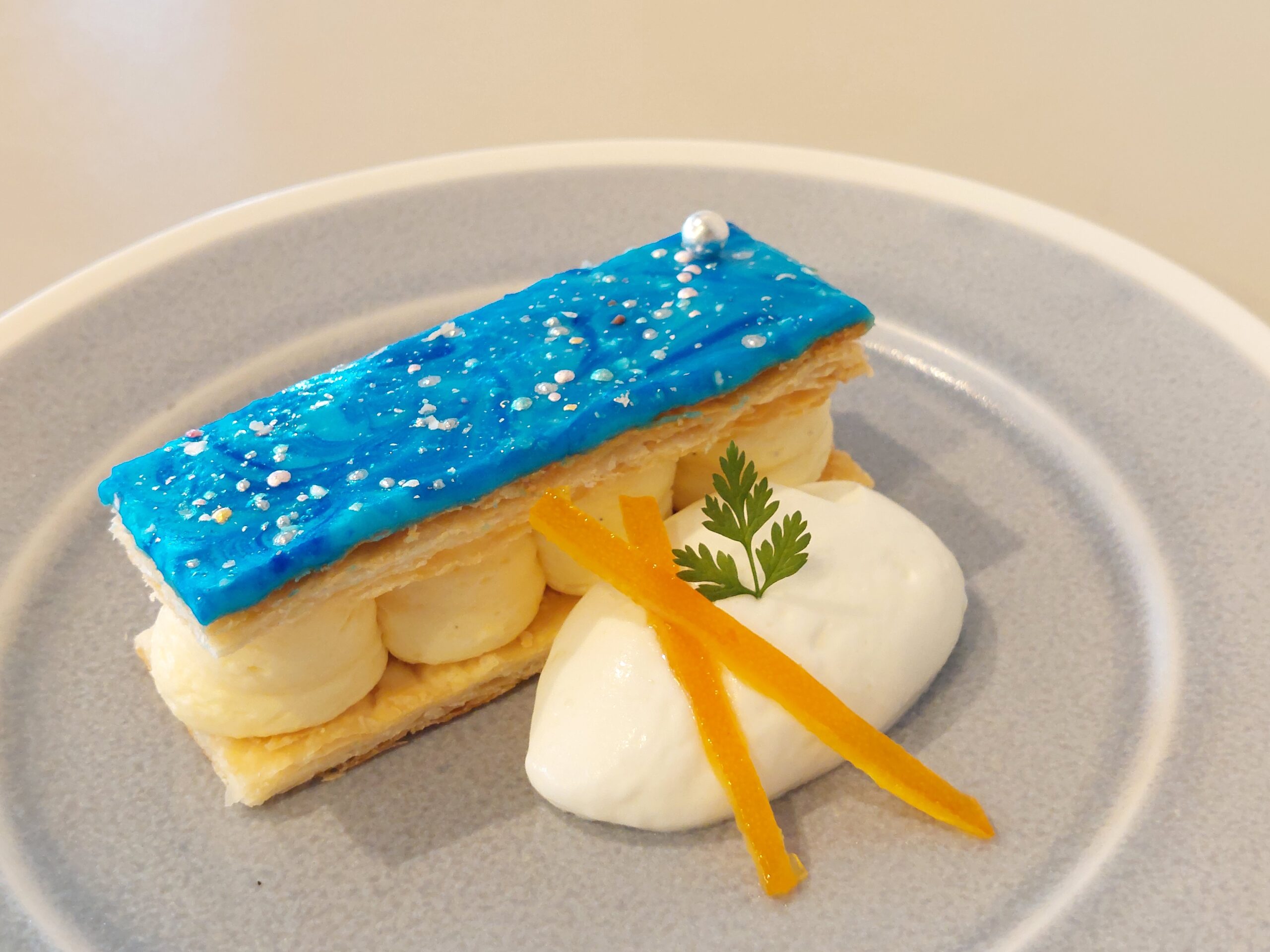 ゴッホ飯 星月夜~ミルフィーユ