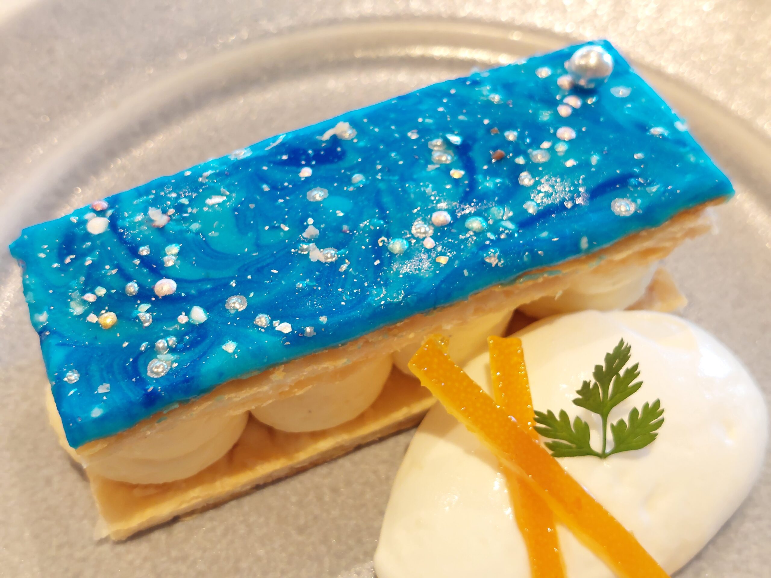 ゴッホ飯 星月夜~ミルフィーユ