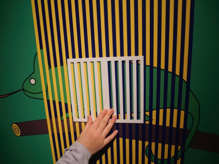 「杉原厚吉の錯覚展〜変身する生き物たち〜」