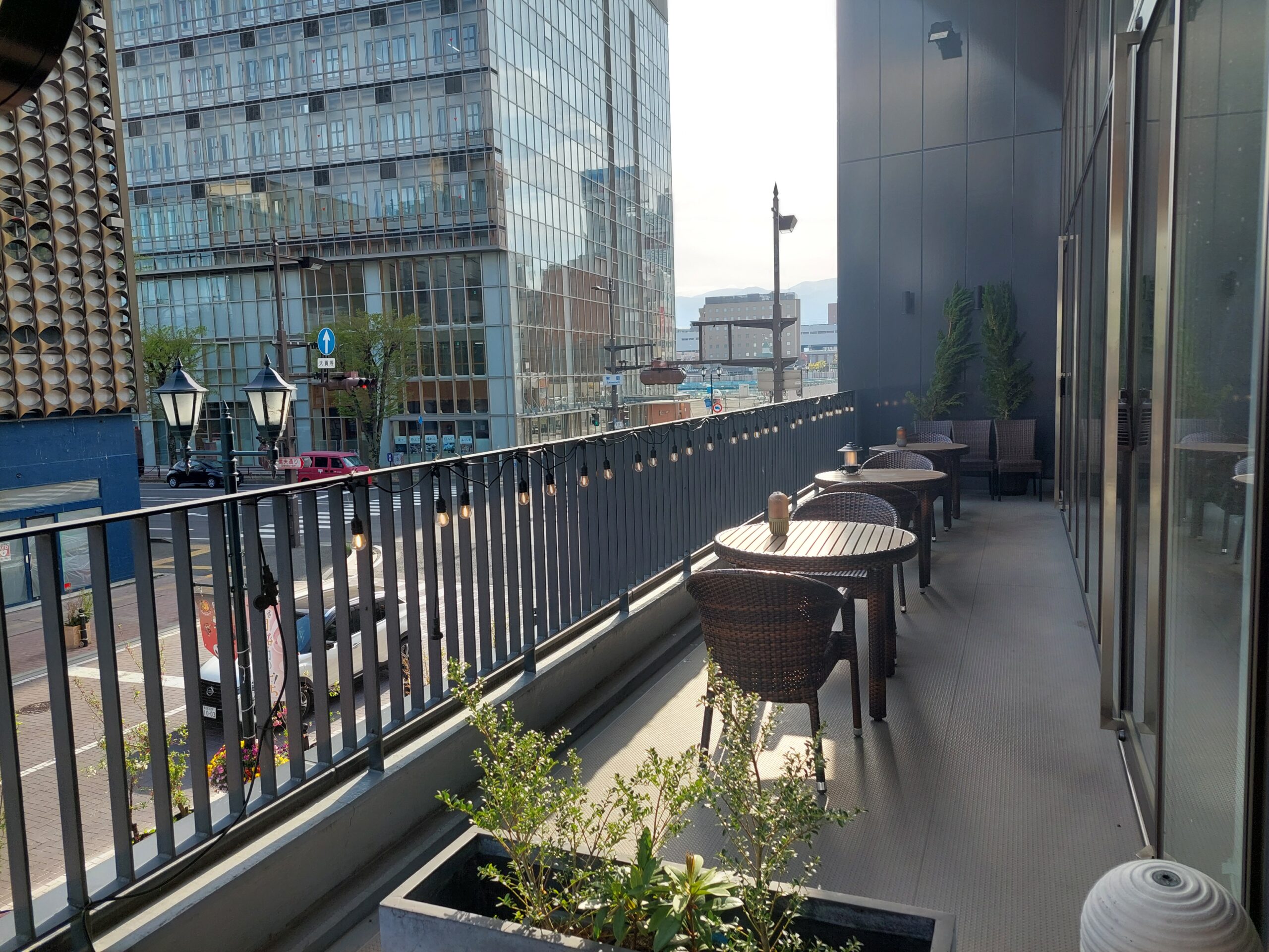 cafe120テラス席
