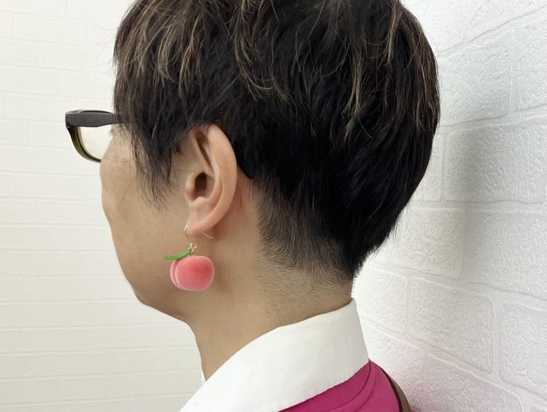 もものフロッキーピアス